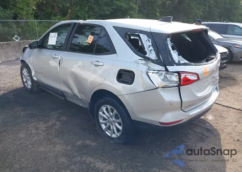 2020 Chevrolet Equinox Fwd Ls z USA, uszkodzony, nr VIN 3GNAXHEV7LS686996